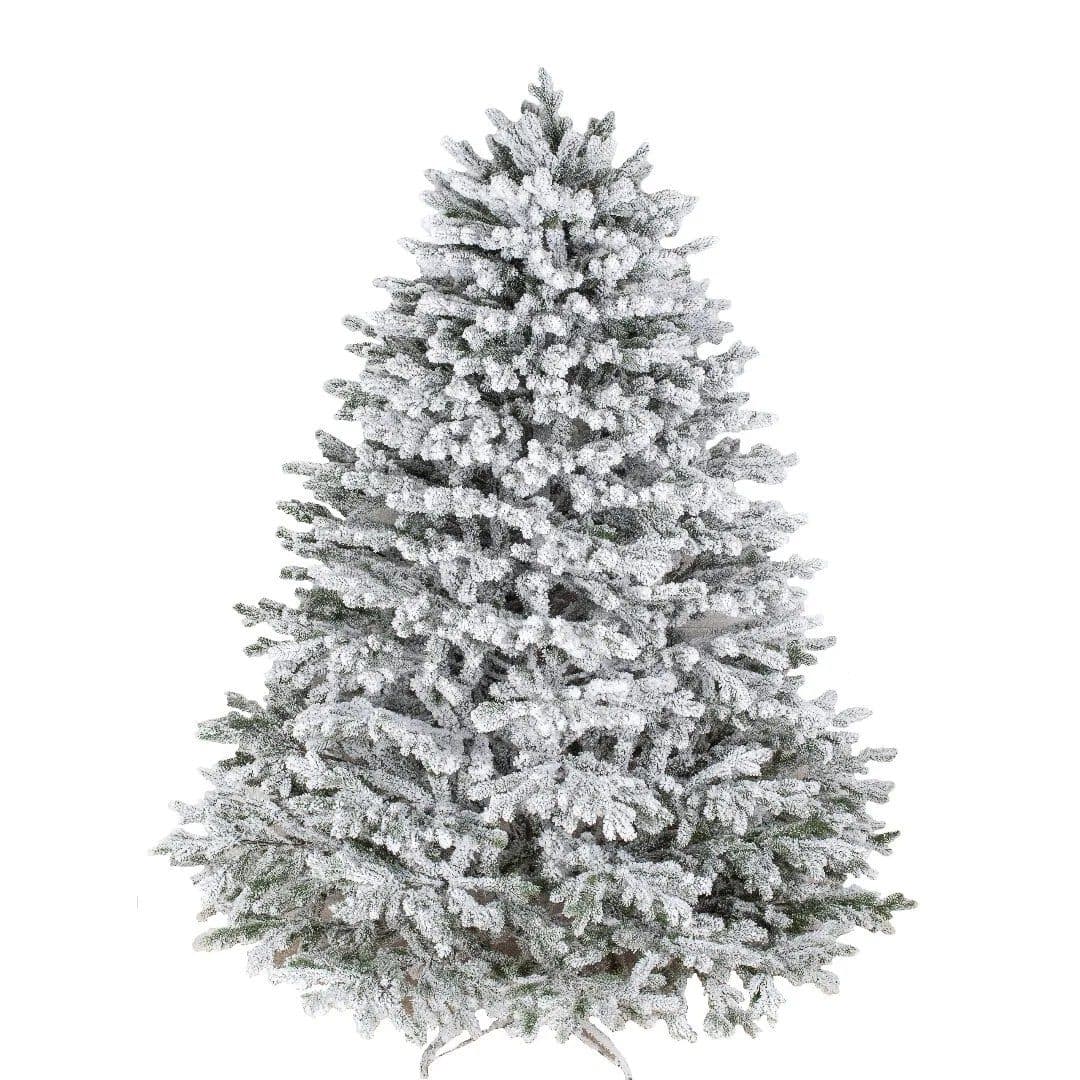 Brad Artificial Lux Premium Snow - Vedere Principală Depozitul de Brazi
