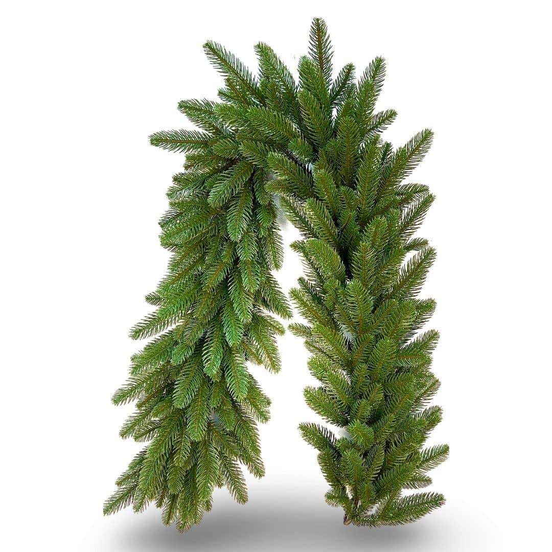 Ghirlandă Decorativă Crăciun, Ace Full 3D, 150 cm, Santa Premium - Ghirlande Premium Depozitul de Brazi