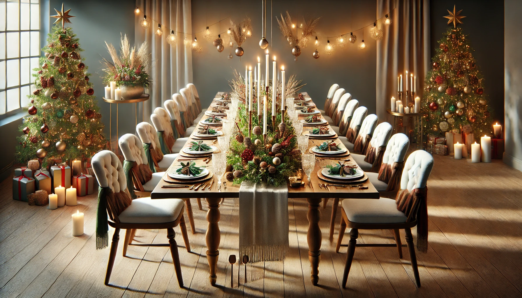 Aranjarea mesei de Crăciun: Sfaturi de la designeri pentru un decor elegant în 2024