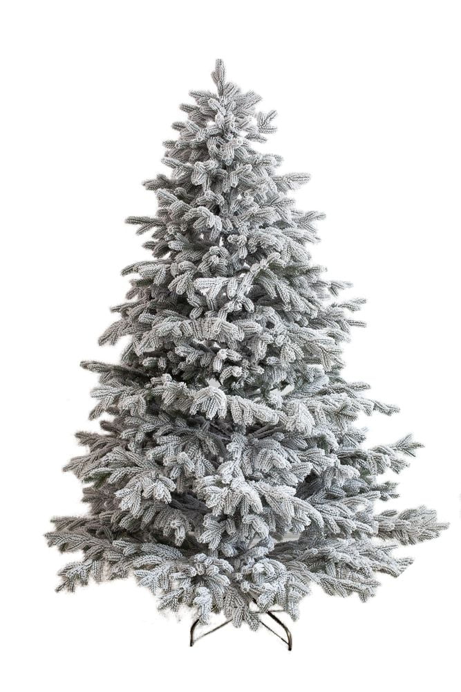 Brad artificial De Lux cu ace full 3D - HAPPY FOREST SNOW - 210 cm