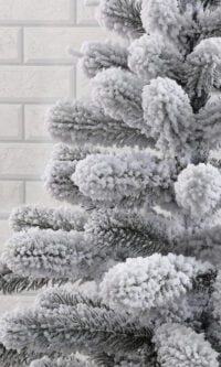 Brad artificial SNOW ANGEL - image Frosty-2-200x333 on https://depozituldebrazi.ro