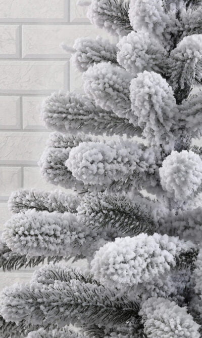 Brad artificial De Lux, nins, cu ace 3D - FROSTY - image Frosty-2-400x667 on https://depozituldebrazi.ro