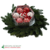 Decorațiune Crăciun - Coroniță de Ușă, full 3d, Green - image GLOBURI-3-FARA-CAPAC-200x200 on https://depozituldebrazi.ro