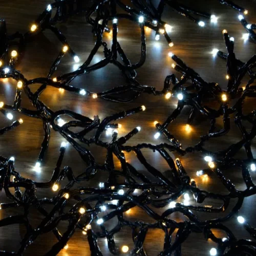 Alternative view of Ghirlandă luminoasă Yin-Yang 5 m | 500 LED alb cald și alb rece